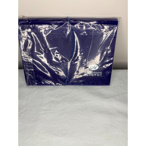 CREATIVE MEMORIES NEW Accordian Blue 4X6 Photo Holder Organizer - Picture 1 of 2